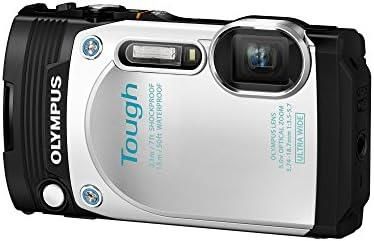 【中古】OLYMPUS コンパクトデジタルカメラ STYLUS TG-870 Tough ホワイト 防水性能15m 180°可動式液晶 TG-870 WHT