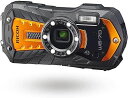 【5/1限定 全品P3倍】【中古】RICOH WG-70 オレンジ リコー本格防水デジタルカメラ 14m防水 (連続2時間) 1.6m耐衝撃 防塵 -10℃耐寒 アウトドアで活躍するタフネスボディ CALSモード搭載で 現場記録など幅広いビジネスシーンで活躍 03871