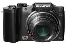 【中古】OLYMPUS デジタルカメラ SZ-30マルチレコーディング ブラック 1600万画素 光学24倍ズーム 広角25mm 3.0型液晶 3Dフォト機能 フルハイビジョンムービー SZ-30MR BLK