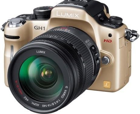 【中古】パナソニック デジタル一眼カメラ LUMIX GH1 レンズキットコンフォートゴールド DM ...
