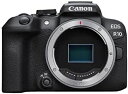 Canon キヤノン ミラーレスVlogカメラ EOS R10 ボディのみ 24.2万画素 4K映像 コンパクト 軽量 被写体検知 コンテンツクリエイター向け