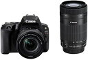 【アウトレット品】Canon デジタル一眼レフカメラ「EOS Kiss X9」ダブルズームキット (ブラック) EOSKISSX9BK-WKIT(2)