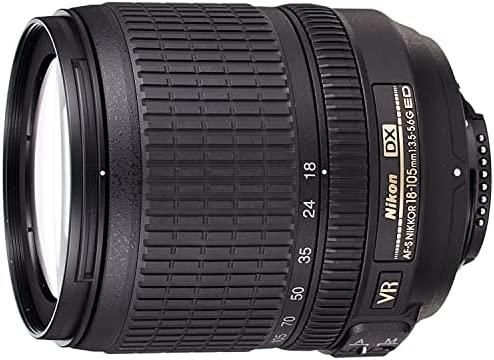 【中古】Nikon 標準ズームレンズ AF-S DX NIKKOR 18-105mm f/3.5-5.6G ED VR ニコンDXフォーマット専用