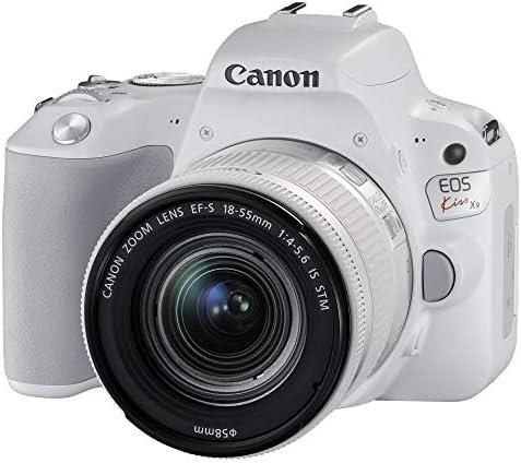 【6/1限定!全品P3倍】【アウトレット品】Canon デジタル一眼レフカメラ EOS Kiss X9 ホワイト レンズキット EF-S18-55 F4 STM付属 KISSX9WH-1855F4ISSTMLK