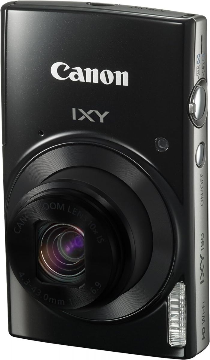 カメラFanks-PROShop 楽天市場店の【中古】Canon デジタルカメラ IXY 190 ブラック 光学10倍ズーム IXY190BK｜アングル2