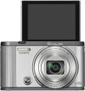 【中古】CASIO デジタルカメラ EXILIM EX-ZR1700SR 自分撮りチルト液晶 オートトランスファー機能 Wi-Fi/Bluetooth搭載 シルバー