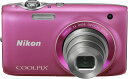 【5/9~16限定!最大4,000円OFF&5/5,5/10限定で最大P3倍】【中古】NikonデジタルカメラCOOLPIX S3100 フレッシュピンク S3...
