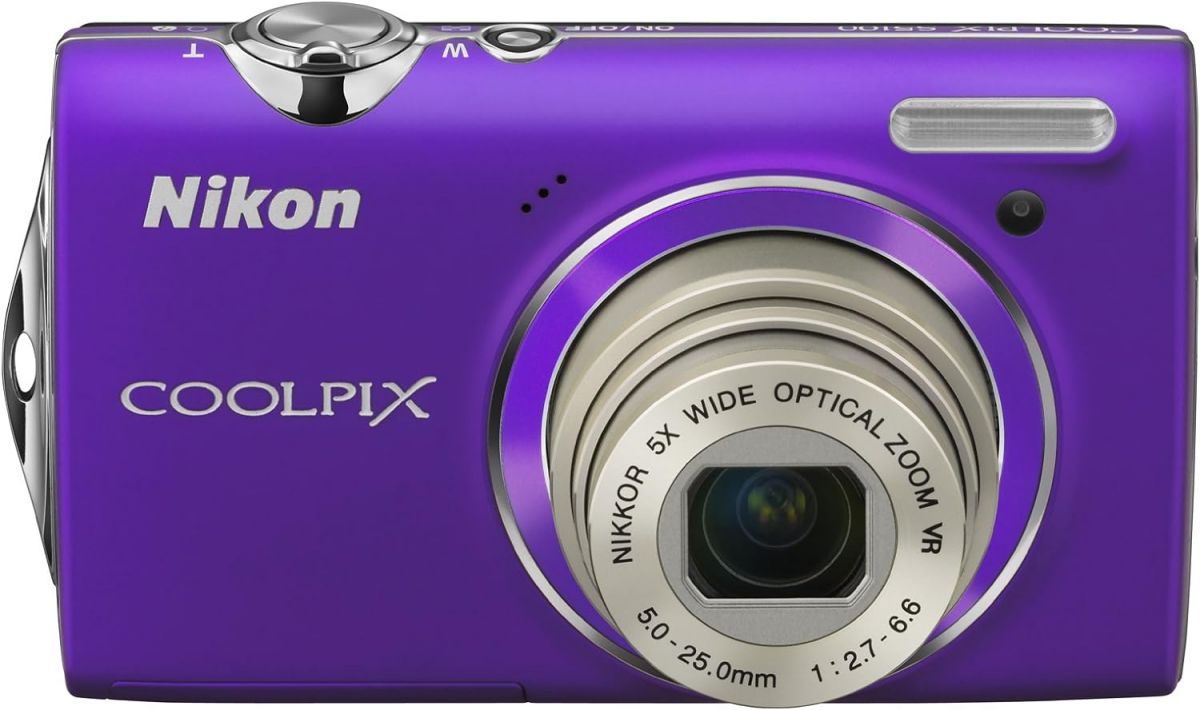 【中古】Nikon デジタルカメラ COOLPIX (クールピクス) S5100 ライトパープル S5100PP 1220万画素 光学5倍ズーム 広角28mm 2.7型液晶(2)