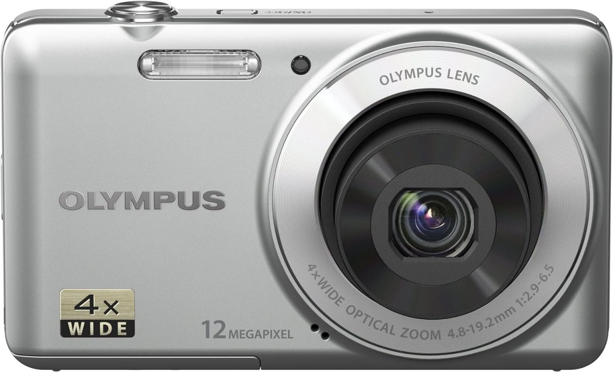 【中古】OLYMPUS デジタルカメラ VG-110 シルバー 1200万画素 広角27mm 光学4倍ズーム VG-110 SLV