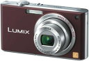 【中古】パナソニック デジタルカメラ LUMIX (ルミックス) ショコラブラウン DMC-FX33-T