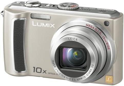 【中古】パナソニック デジタルカメラ LUMIX (ルミックス) シルバー DMC-TZ5-S