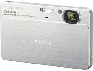 【中古】ソニー SONY デジカメCybershotT700 (1010万画素光学x4内蔵メモリ4G3.5型タッチP液晶)シルバー DSC-T700/S