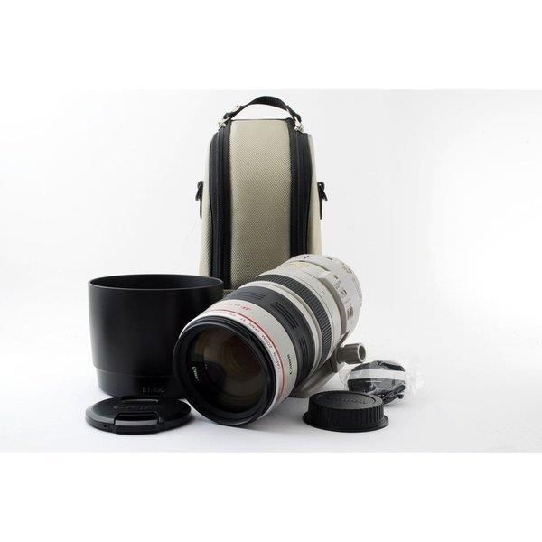 【5/23~5/27限定!最大4,000円OFF&5/25限定で最大P3倍】【中古】キヤノン Canon EF 100-400mm F4.5-5.6L IS USM レンズ 美品 三脚座ケース付き 望遠ズームレンズ