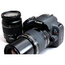 【中古】キヤノン Canon EOS Kiss X9 ダブルズームセット 美品 SDカード付き