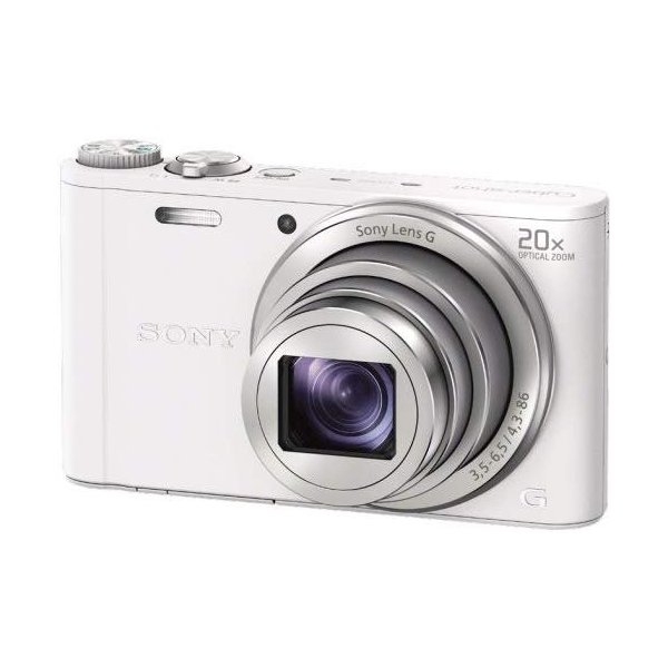 ソニーSONYCyber-shotWX3002110万画素光学20倍ホワイトDSC-WX300WSDカード付き