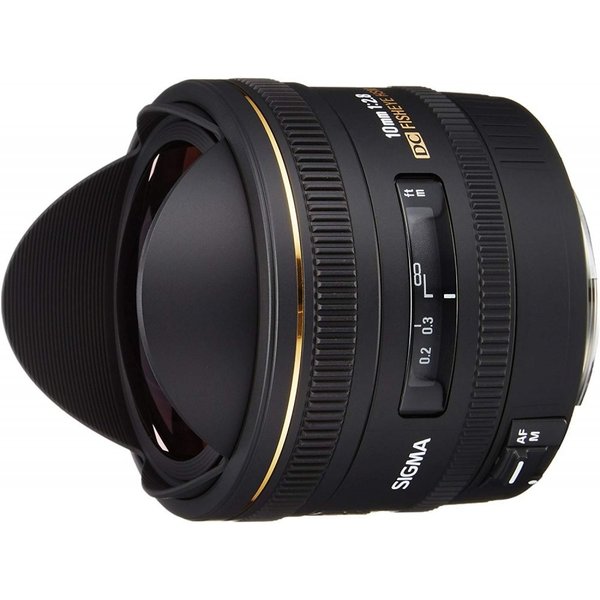 シグマ SIGMA 単焦点魚眼レンズ 10mm F2.8 EX DC FISHEYE HSM キヤノン用 対角線魚眼 APS-C専用 477547