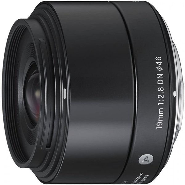 【中古】シグマ SIGMA 単焦点広角レンズ Art 19mm F2.8 DN ブラック ソニー SONY Eマウント用 ミラーレスカメラ専用 929749