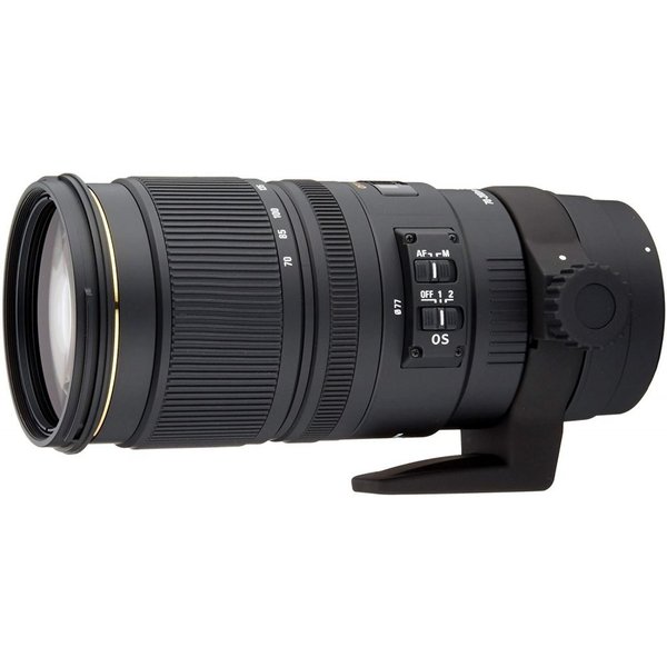 【中古】シグマ SIGMA 望遠ズームレンズ APO 70-200mm F2.8 EX DG OS HSM ニコン用 フルサイズ対応 589554