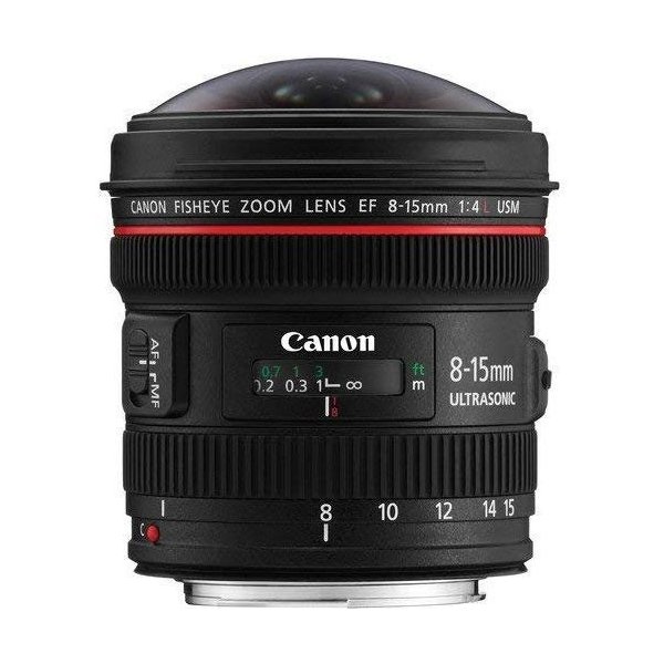 キヤノン Canon 超広角ズームレンズ EF8-15mm F4L フィッシュアイ USM フルサイズ対応