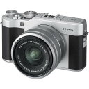 【2/19~23限定!最大4,000円OFF】【中古】フジフィルム FUJIFILM X-A5レンズキット シルバー X-A5LK-S SDカード付き