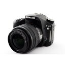 【5/1限定!全品P3倍】【中古】ペンタックス PENTAX K100D レンズキット ブラック 美品 手ぶれに強い SDカード付き