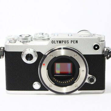 オリンパス OLYMPUS Pen-F ボディ 美品 フラッシュストラップ付き