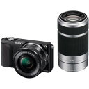 【10/4~9限定!最大4,000円OFF&10/5限定で最大P3倍】【中古】ソニー SONY ミラーレス一眼 NEX-3N ダブルズームレンズキット ブラック