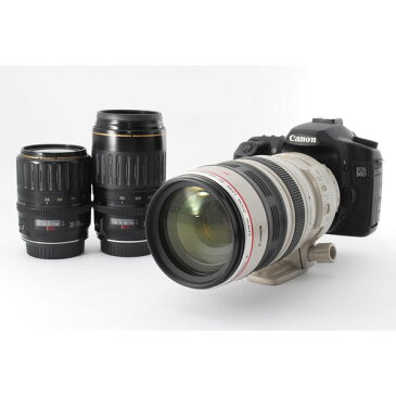 キヤノン Canon EOS 50D 超望遠400mm トリプルレンズセット EF100-400 美品 ストラップ付き
