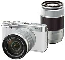 【中古】FUJIFILM ミラーレス一眼 X-A2 ダブルズームレンズキット ホワイト X-A2WH1650II/50230II(2)