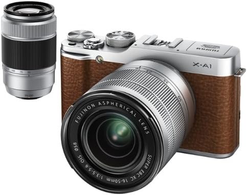 【中古】FUJIFILM デジタルカメラミラーレス一眼 X-A1ダブルズームレンズキット ブラウン F X-A1BW/1650/50230KIT