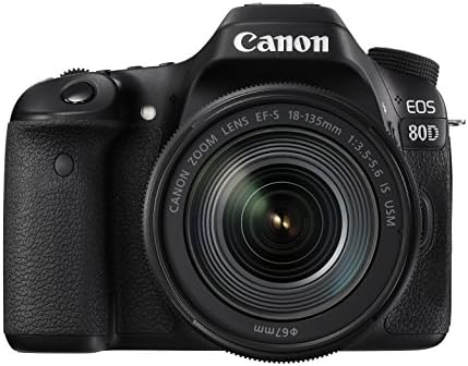 【中古】Canon デジタル一眼レフカメラ EOS 80D レンズキット EF-S18-135mm F3.5-5.6 IS USM 付属 EOS80D18135...