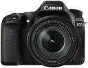 【5/9~16限定!最大4,000円OFF&5/5,5/10限定で最大P3倍】【中古】Canon デジタル一眼レフカメラ EOS 80D レンズキット EF-S...
