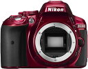 【7/19~26限定!最大4,000円OFF&7/25限定で最大P3倍】【中古】ニコン Nikon D5300 レッド 2400万画素 3.2型液晶 D5300...