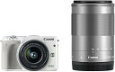 【7/19~26限定!最大4,000円OFF&7/25限定で最大P3倍】【中古】Canon ミラーレス一眼カメラ EOS M3 ダブルズームキット(ホワイト) ...
