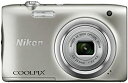 【5/1限定 全品P3倍】【中古】Nikon デジタルカメラ COOLPIX A100 光学5倍 2005万画素 シルバー A100SL