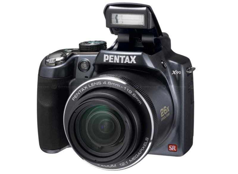 【中古】PENTAX デジタルカメラ X90 1200万画素 光学26倍ズーム 広角26mm 2.7 ...