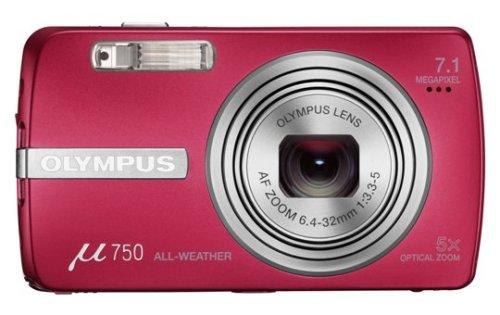 OLYMPUS デジタルカメラ μ750 サンセットレッド μ-750 RED