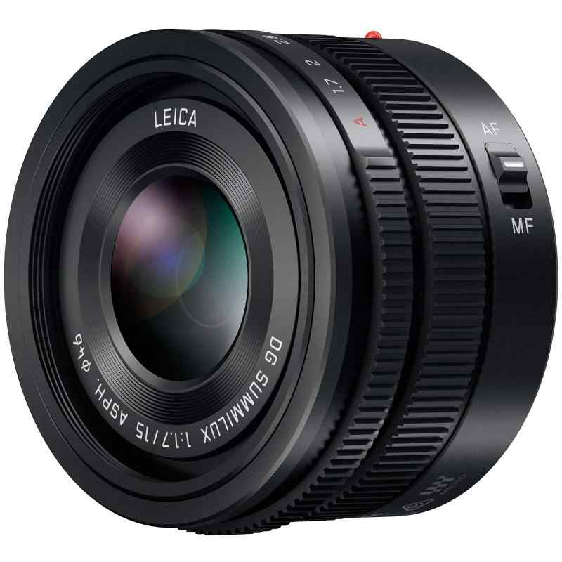 【中古】パナソニック(Panasonic) 単焦点 広角レンズ マイクロフォーサーズ用 ライカ DG SUMMILUX 15mm/F1.7 ASPH. ブラック H-X015-K(2)