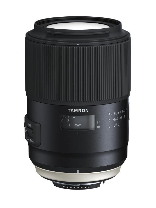 【中古】TAMRON 単焦点マクロレンズ SP90mm F2.8 Di MACRO 1:1 VC USD ニコン用 フルサイズ対応 F017N【シフトブレ対応】