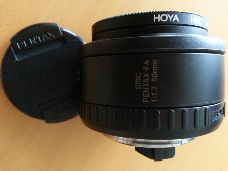 【中古】Pentax SMCP-FA 50mm f/1.7 レンズ
