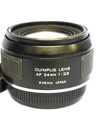 【中古】Olympus AF 24mm F2.8 広角レンズ OM77 OM707 OM88 OM101 SLRフィルムカメラ用