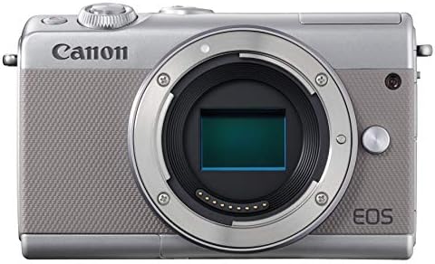 【中古】【アウトレット品】 Canon ミラーレス一眼カメラ EOS M100 ボディー(グレー) EOSM100GY-BODY