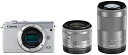 【5/9~16限定!最大4,000円OFF&5/5,5/10限定で最大P3倍】【中古】Canon ミラーレス一眼カメラ EOS M100 ダブルズームキット ホ...