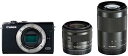 【5/9~16限定!最大4,000円OFF&5/5,5/10限定で最大P3倍】【中古】Canon ミラーレス一眼カメラ EOS M100 ダブルズームキット ブ...