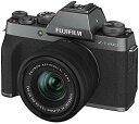 【7/19~26限定!最大4,000円OFF&7/25限定で最大P3倍】【中古】FUJIFILM ミラーレス一眼カメラ X-T200レンズキット ダークシルバー X-T200LK-DS