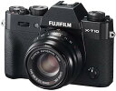 【7/19~26限定!最大4,000円OFF&7/25限定で最大P3倍】【中古】FUJIFILM ミラーレス一眼 X-T10 レンズキット ブラック X-T10LK35F2-B