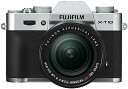 【7/19~26限定!最大4,000円OFF&7/25限定で最大P3倍】【中古】FUJIFILM ミラーレス一眼 X-T10 レンズキット シルバー X-T10LK-S