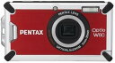 【中古】PENTAX 防水デジタルカメラ OPTIO (オプティオ) W80 カーディナルレッド 1200万画素 光学5倍ズーム OPTIOW80CR