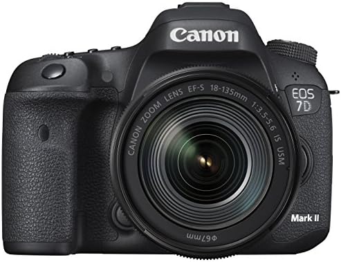 【中古】Canon デジタル一眼レフカメラ EOS 7D MarkII レンズキット EF-S18-135mmF3.5-5.6 ISUSM Wi-FiアダプターW-E1付属 EOS7DMK2LKW-E1