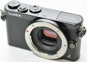 【中古】Panasonic デジタル一眼カメラ ルミックス GM1 ブラック DMC-GM1 ボディ